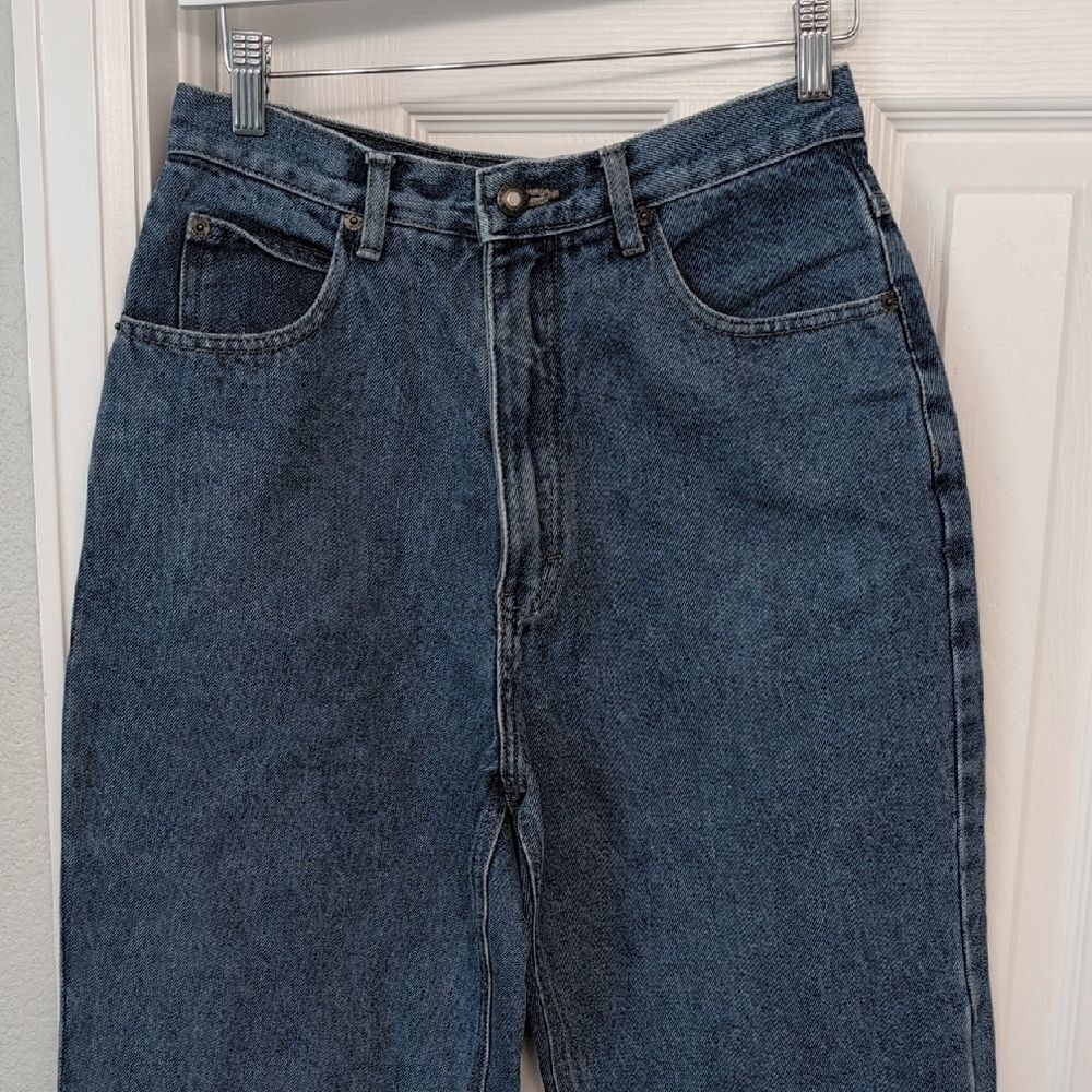 Bugle Boy Women's Vintage Relaxed Leg East Fit Blue Jeans